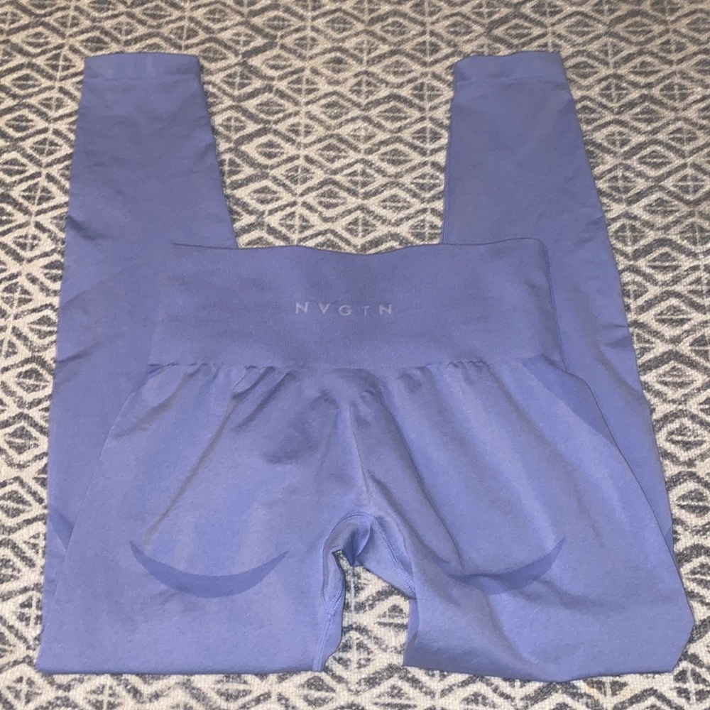 Nvgtn periwinkle contour leggings